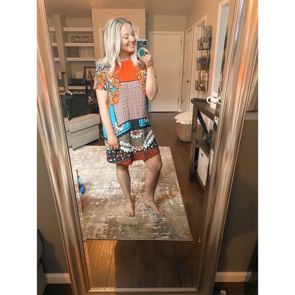Express floral dress